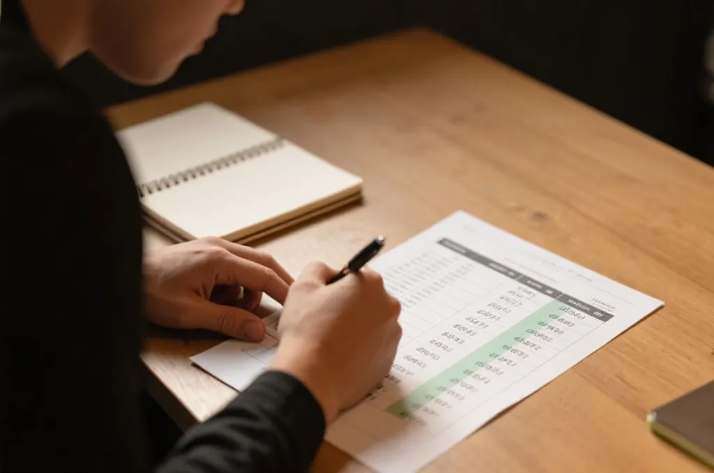 人在桌前分析赔率表占位图